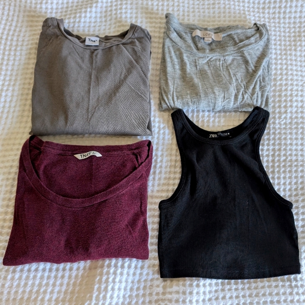 ARITZIA TNA ZARA AND LOFT sz S